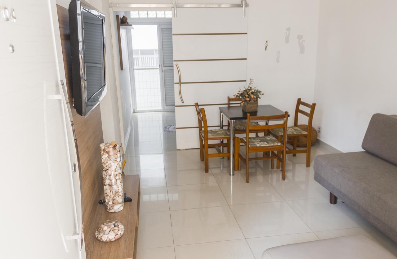 Apto Gonzaga Frente Ao Mar Wi-Fi Santos  Exterior photo
