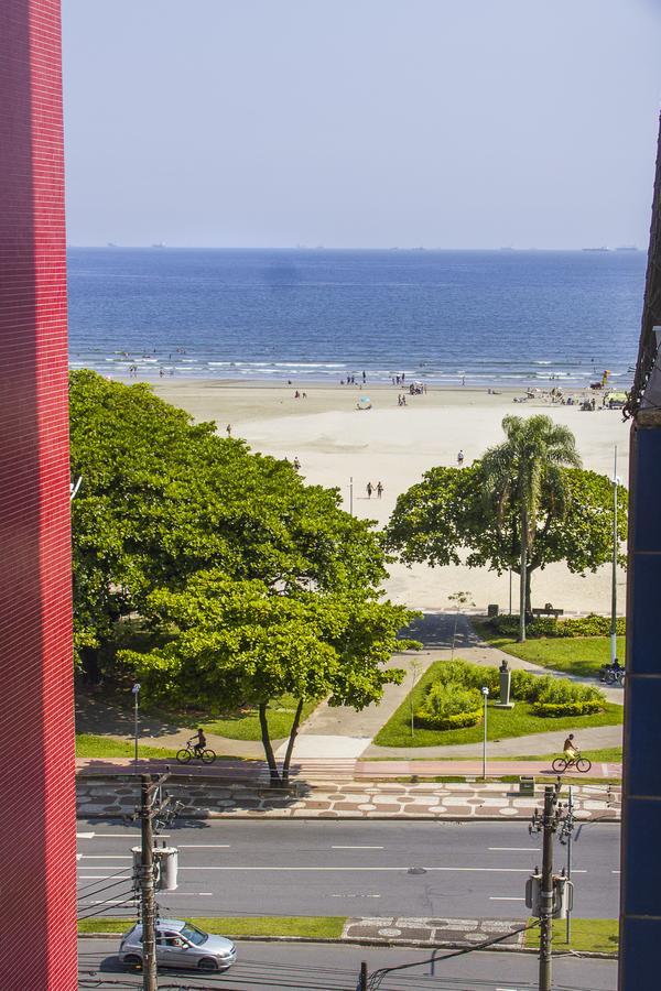Apto Gonzaga Frente Ao Mar Wi-Fi Santos  Exterior photo